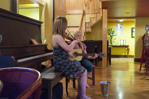 Ceilidh in the Glenora Inn.
