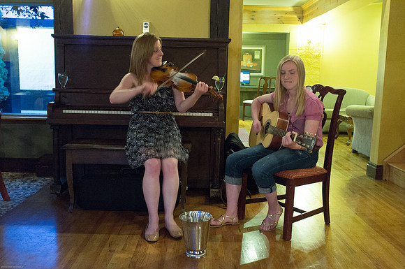 Ceilidh in the Glenora Inn.