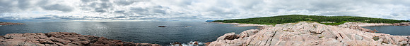 360° panorama, east coast near Ingonish